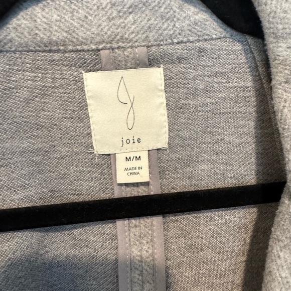 Joie Herringbone Open Front Blazer Jacket - Picture 5 of 6